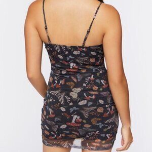 FAIRYCORE MUSHROOM PRINT DRESS